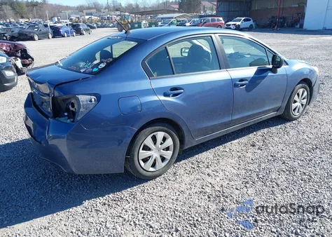 2013 Subaru Impreza 2.0I from USA, damaged, VIN JF1GJAA66DH034056